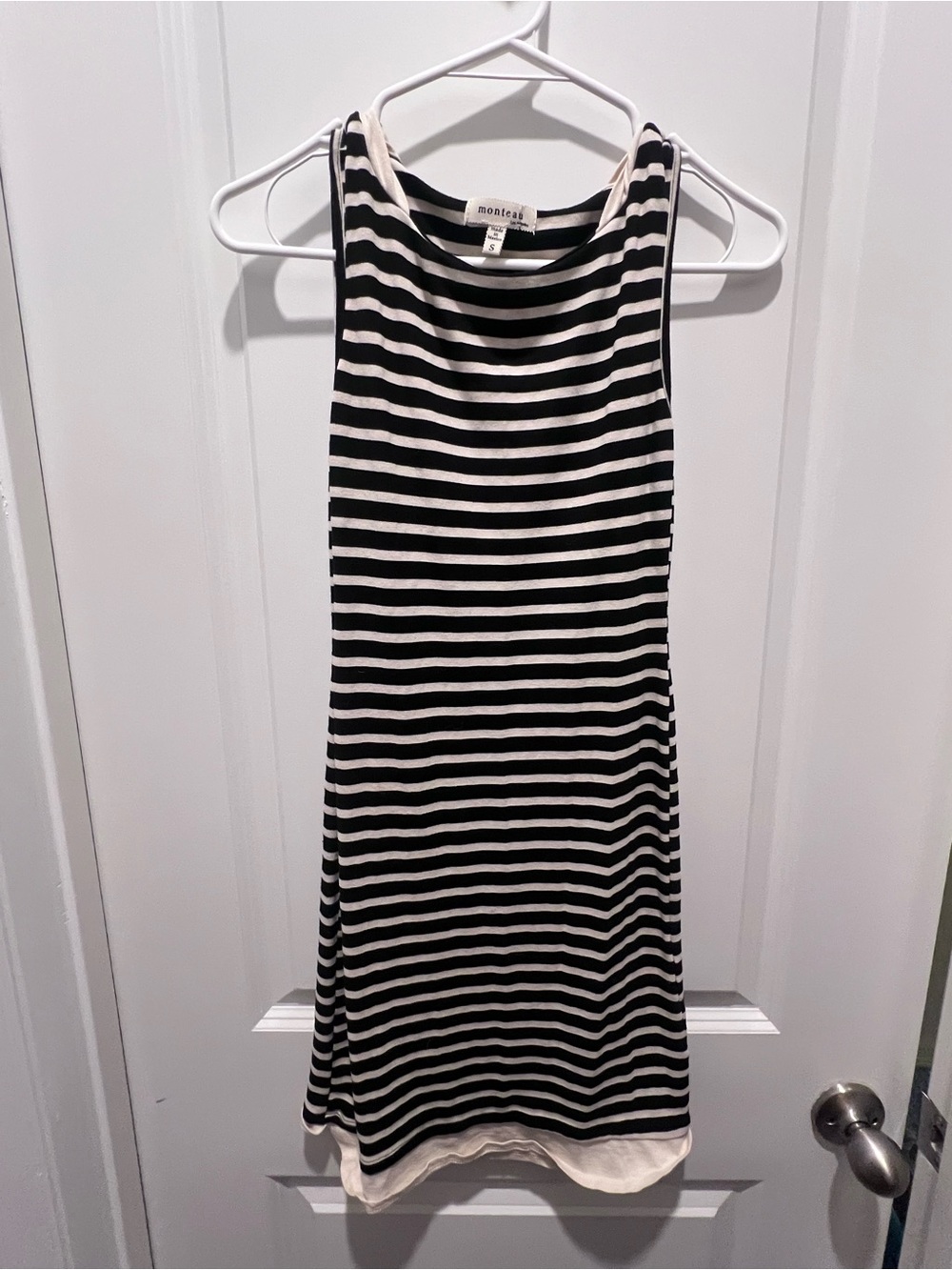 Monteau Stripe Tank Dress